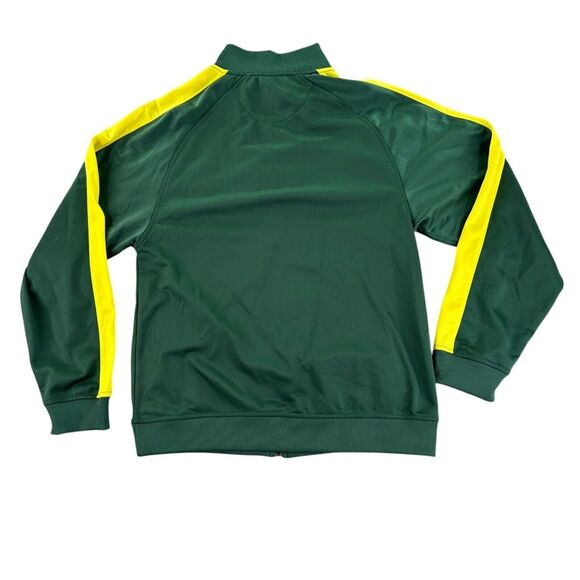 Oregon Ducks Track Jacket Mens Small Nike Team Full Zip Up Sweatshirt - Picture 2 of 11